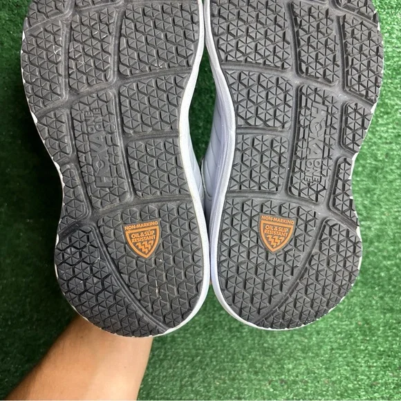 Hoka One One Bondi SR White Women’s Size 8 1129351 WHT Slip Resistant - Picture 10 of 12